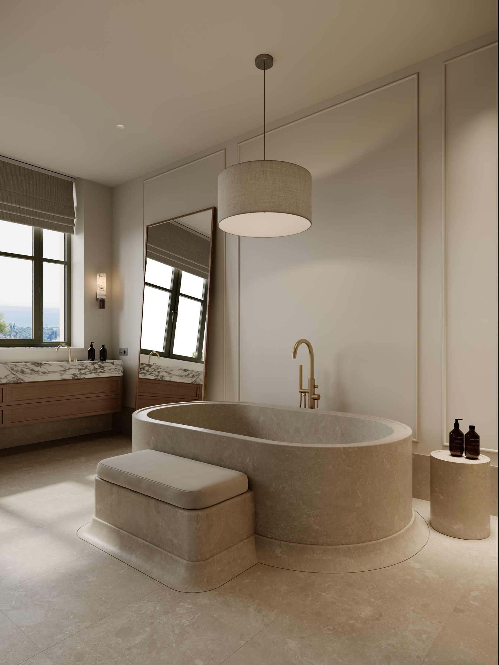 Villa Eleonore principal bathroom