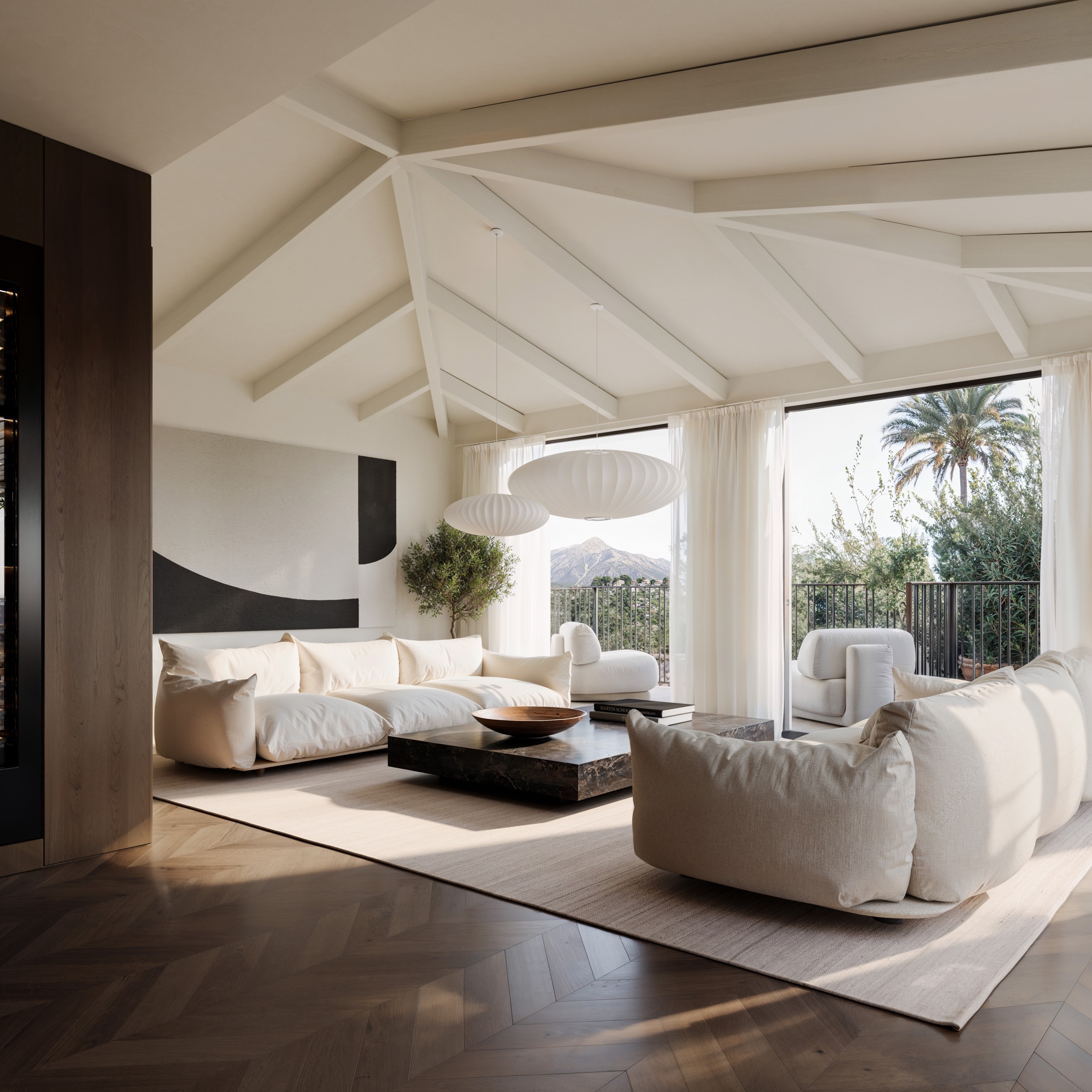 Villa Voir living room