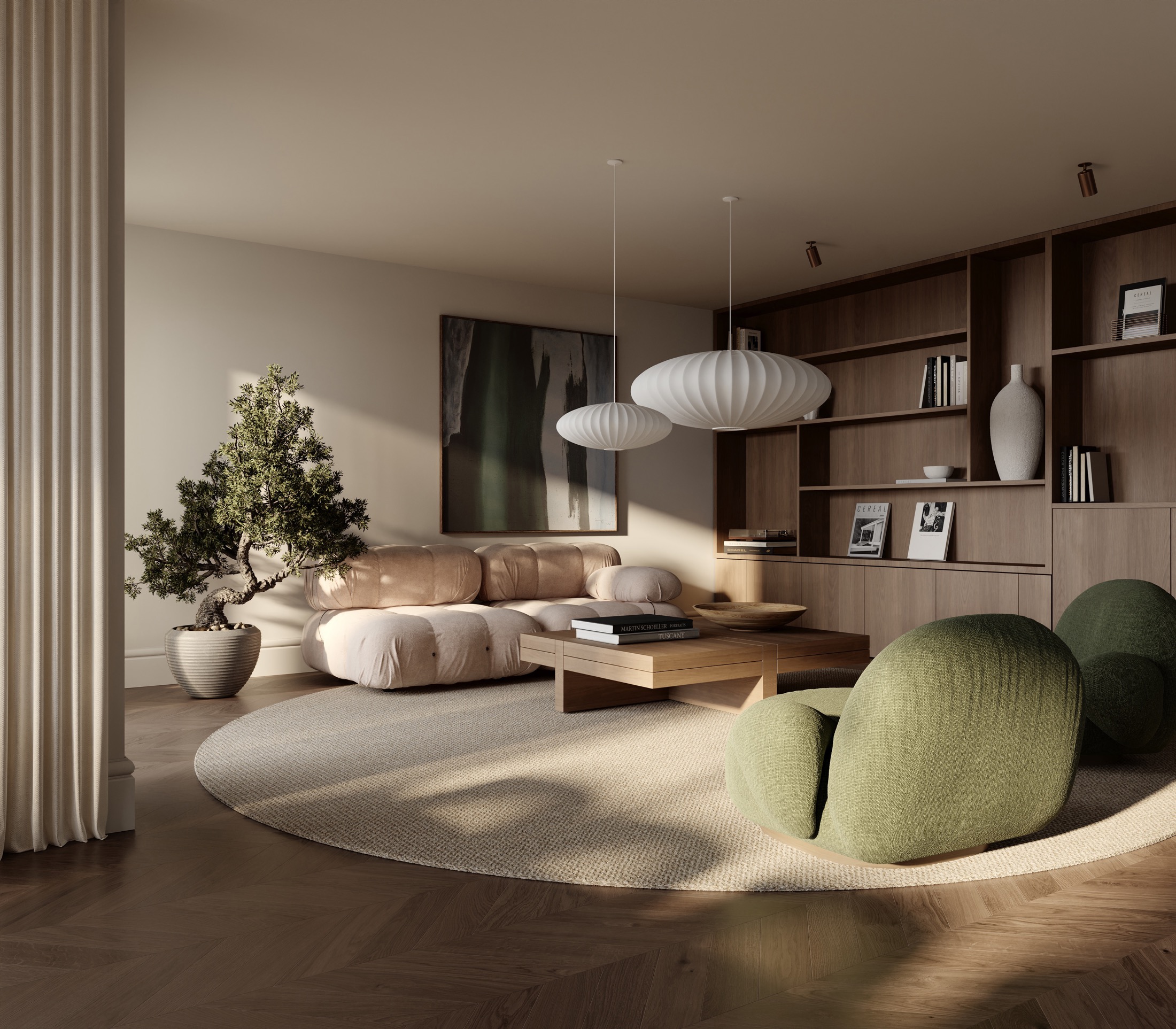 Villa Voir interior living space