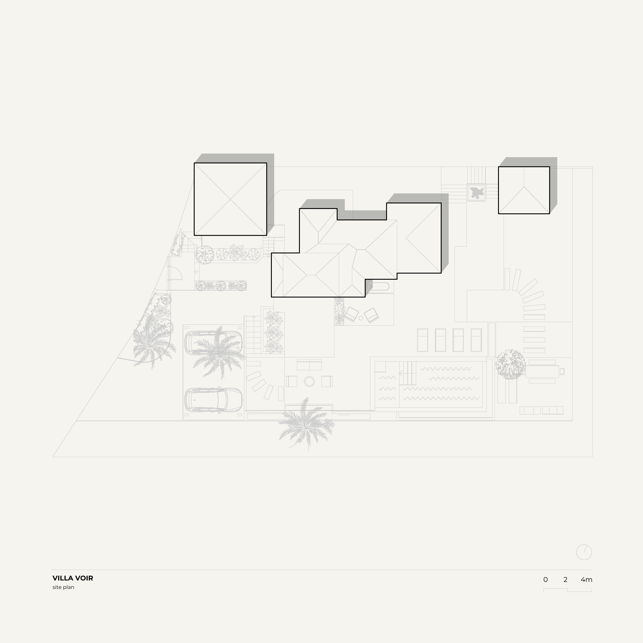 Villa Voir Site plan floorplan